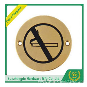 BTB SSP-006SS Stainless Steel Glass Rectangle Toilet Door Sign